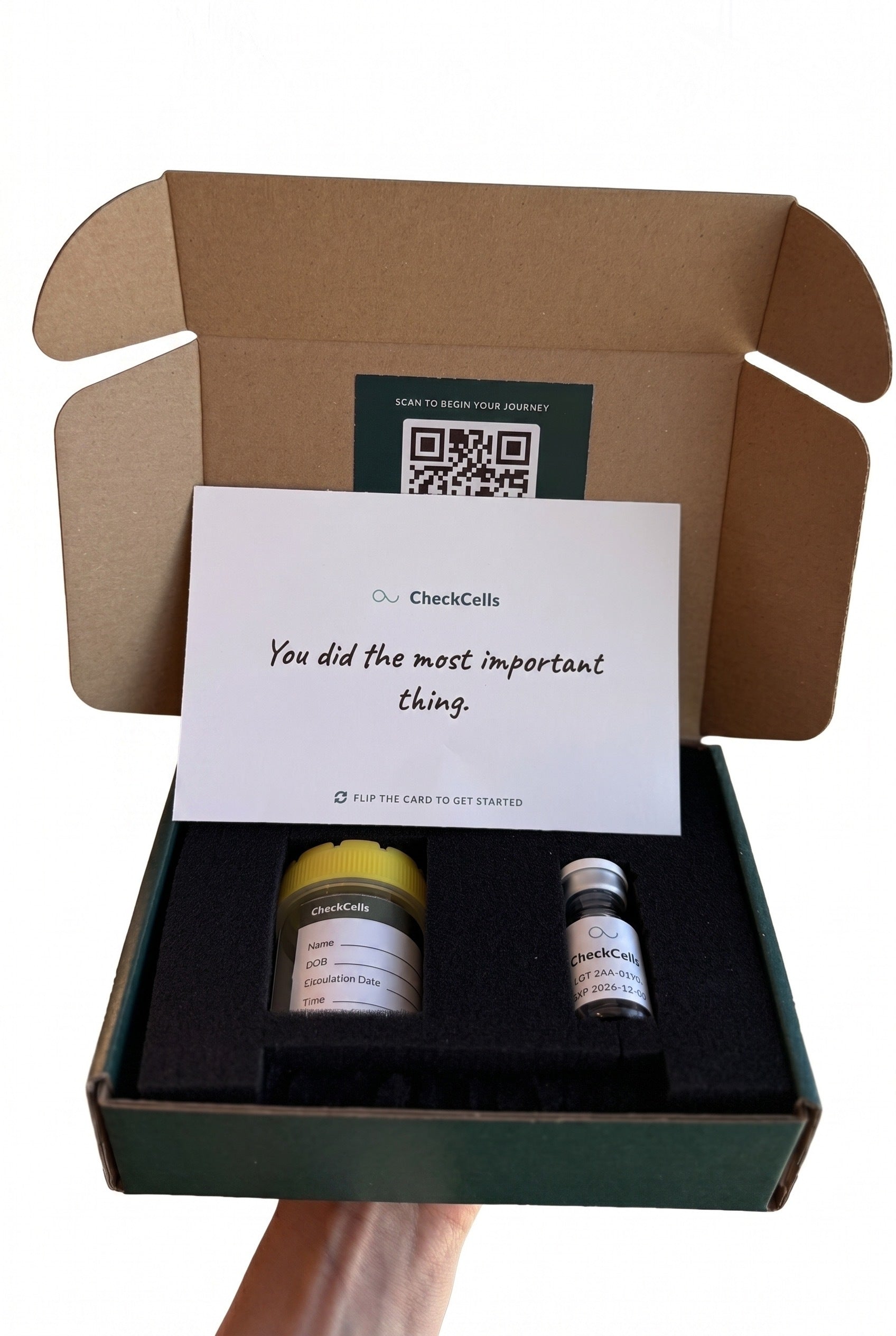 CheckCells kit contents